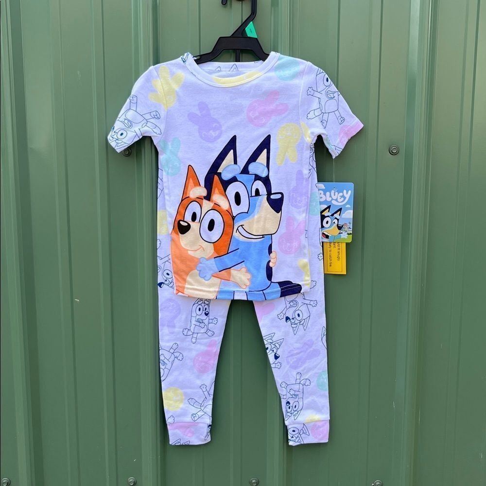 Toddler Bluey Pajama Lounge 2-Piece Set Size 5T